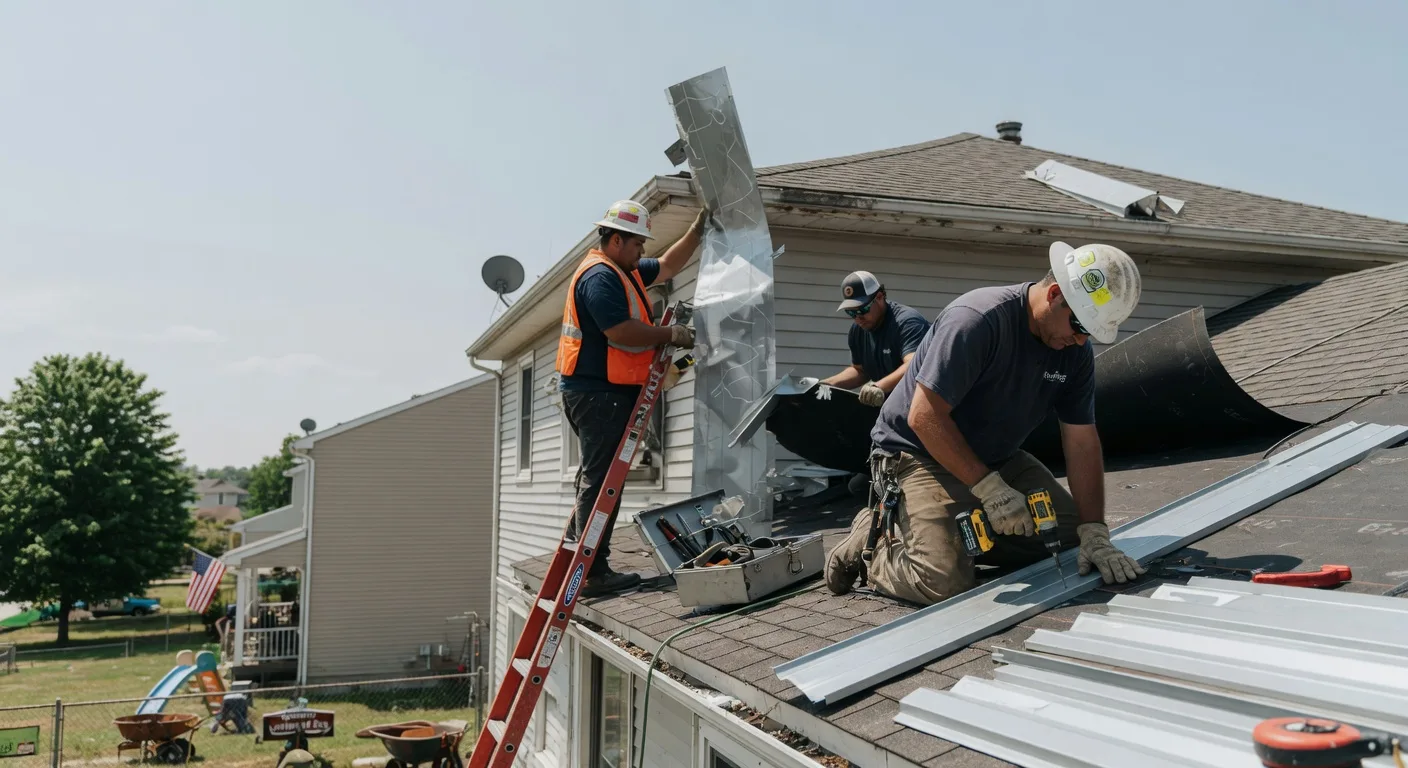 Metal Roofing Installation in New Site, MS near me